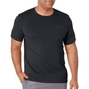 Under Armour Men's Sportstyle Left Chest Short Sleeve T-Shirt for $12
