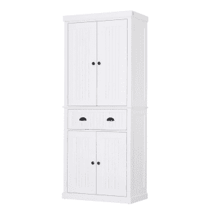 HomCom Freestanding Kitchen Cabinet Pantry. This is the lowest price we could find by $71.