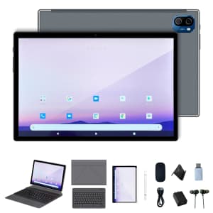Caicor 10.1" 64GB Android Tablet for $50