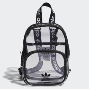adidas Clear Mini Backpack for $23
