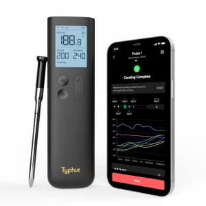 Typhur SYNC Gold Lite Wireless Meat Thermometer for $40 Typhur SYNC Gold Lite Wireless Meat Thermometer for $40
