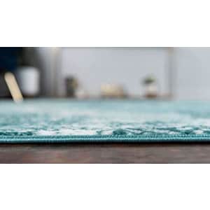 Unique Loom Sofia Traditional Area Rug, 7' 0 x 10' 0, Turquoise for $119 Unique Loom Sofia Traditional Area Rug, 7' 0 x 10' 0, Turquoise for $119