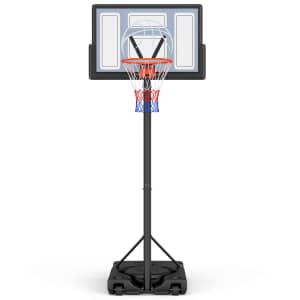 Yohood 10-Foot Adjustable Outdoor Basketball Hoop for $88