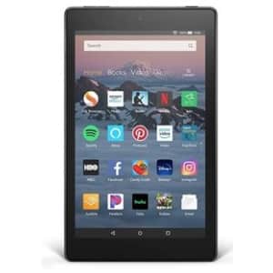 Refurb Amazon Kindle and Fire Tablets at Woot. Pictured is the refurb 8th-Gen. Amazon Fire HD 8 16GB Tablet for $14.99, low by around $20.