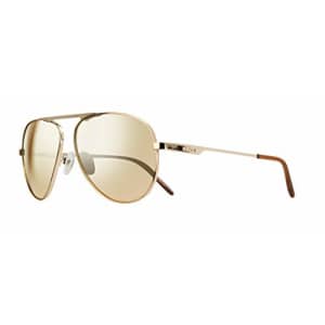Revo Sunglasses Metro x Jeep: Polarized Lens Filters UV, Metal Aviator Frame, Gold Frame with for $164