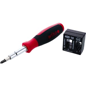 Wiha Tools 11-in-1 Multi-Driver with Magnetizer Demagnetizer Set for $18