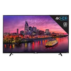 TCL 55" 4K HDR LED UHD Roku Smart TV for $260