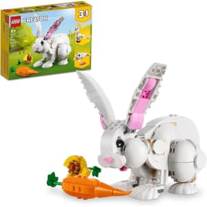 LEGO Creator 3-in-1 White Rabbit for $20