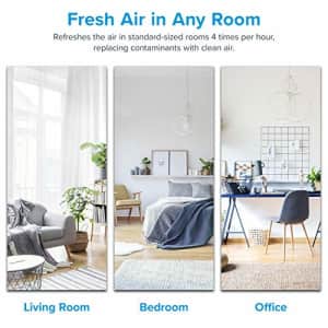LEVOIT Air Purifier for Home Smokers Allergies and Pets Hair, True HEPA Filter, Quiet in Bedroom, for $170