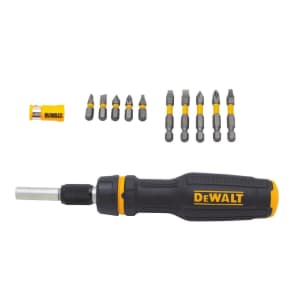 DeWalt Maxfit Telescoping Ratcheting Multi-Bit Screwdriver for $10 DeWalt Maxfit Telescoping Ratcheting Multi-Bit Screwdriver for $10