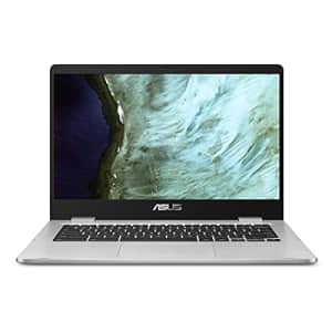 ASUS Chromebook C423, 14.0" FHD NanoEdge-display with 180 Degree-Hinge, Intel Celeron for $145