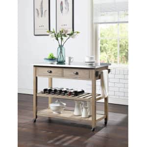 4D Concepts Alex Kitchen Cart for $126 4D Concepts Alex Kitchen Cart for $126