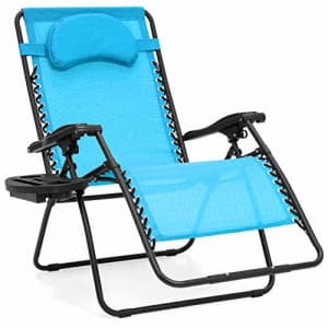 Best Choice Products Oversized Zero Gravity Chair, Folding Outdoor Patio Lounge Recliner w/Cup for $70 Best Choice Products Oversized Zero Gravity Chair, Folding Outdoor Patio Lounge Recliner w/Cup for $70