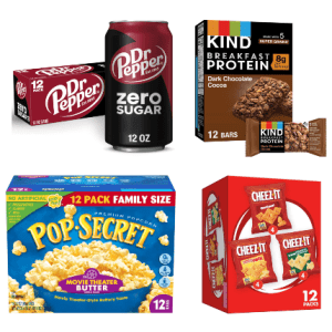 Back To School Snack Deals at Amazon: under $10