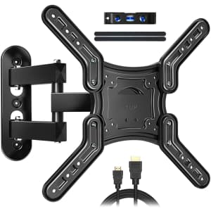 Juststone Full Motion TV Wall Mount for 26" to 60" TVs for $70