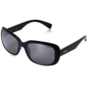 Revo Womens Polarized Sunglasses Paxton Round Frame 56 mm, Black Frame, Graphite for $178