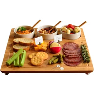 Picnic at Ascot Bamboo Cheese Board/Charcuterie Platter for $37 Picnic at Ascot Bamboo Cheese Board/Charcuterie Platter for $37