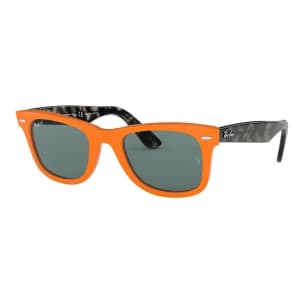 Ray-Ban Unisex Wayfarer Pop Polarized Sunglasses for $80