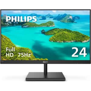 Philips 24" 1080p Frameless IPS FreeSync Monitor for $80