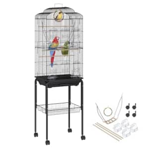 Vevor 60" Metal Bird Cage with Stand for $24