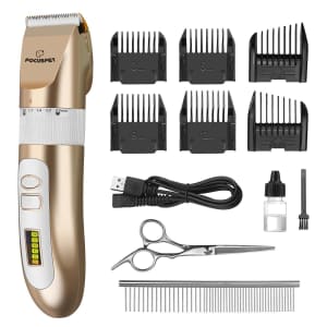 FocusPet Pet Grooming Clippers for $19