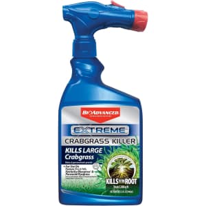 BioAdvanced Extreme Crabgrass Killer 32-oz. Spray Bottle for $15 BioAdvanced Extreme Crabgrass Killer 32-oz. Spray Bottle for $15