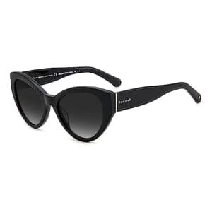 Kate Spade PAISLEIGH/S Black/Grey Shaded 55/19/140 women Sunglasses for $111