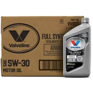 Valvoline Advanced Full Synthetic SAE 5W-30 Motor Oil 1-Quart Bottle 6-Pack for $27via Sub & Save