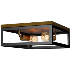 Brightever 13" 2-Light Flush Mount for $30 Brightever 13" 2-Light Flush Mount for $30