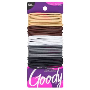 Goody Girls Ouchless Hair Elastics 50-Pack for $4