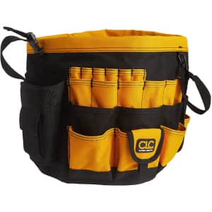 Custom LeatherCraft 61-Pocket Bucket Organizer for $20 Custom LeatherCraft 61-Pocket Bucket Organizer for $20