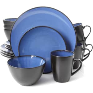 Gibson Soho 16-Piece Dinnerware Set for $37