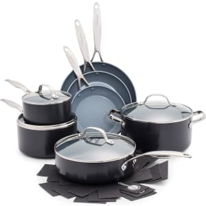 GreenPan Valencia Pro 11-Piece Hard Anodized Nonstick Cookware Set for $255 GreenPan Valencia Pro 11-Piece Hard Anodized Nonstick Cookware Set for $255
