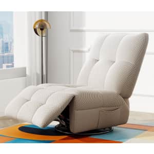 Susalt 360° Swivel Recliner for $200 Susalt 360° Swivel Recliner for $200