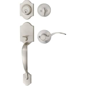 Amazon Basics Handleset with Shelby Lever for $34 Amazon Basics Handleset with Shelby Lever for $34