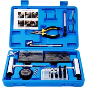 68-Piece Tire Repair Kit for $21