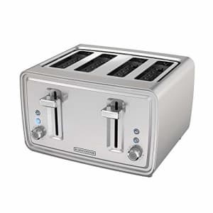 Black + Decker 4-Slice Stainless Steel Toaster for $53