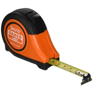 Bahco MTB-3-16-M-E Tape Measure Deluxe Construction Grade, Magnetic Tip for $14 Bahco MTB-3-16-M-E Tape Measure Deluxe Construction Grade, Magnetic Tip for $14