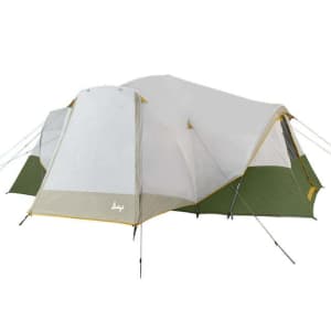 Slumberjack Riverbend 10-Person 3-Room Hybrid Dome Tent for $68