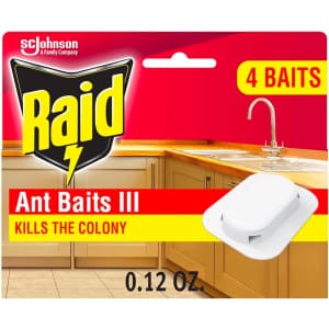 Raid Ant Killer Baits 4-Pack for $2 Raid Ant Killer Baits 4-Pack for $2