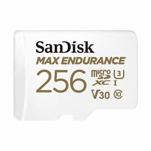 SanDisk 256GB MAX Endurance microSDXC Card with Adapter for Home Security Cameras and Dash cams - for $47 SanDisk 256GB MAX Endurance microSDXC Card with Adapter for Home Security Cameras and Dash cams - for $47