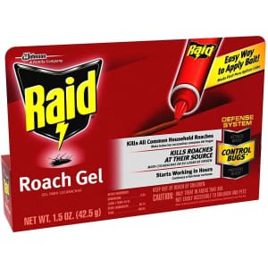 Raid Roach Killer 1.5-Oz. Gel for $5 Raid Roach Killer 1.5-Oz. Gel for $5