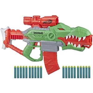 Nerf DinoSquad Rex-Rampage Motorized Dart Blaster for $30