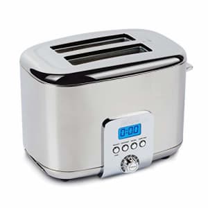 All-Clad TJ822D51 Stainless Steel Digital Toaster with Extra Wide Slot, 2-Slice, Silver for $200