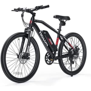 Miclon Adults' 27.5" Electric Mountain Bike for $993 Miclon Adults' 27.5" Electric Mountain Bike for $993