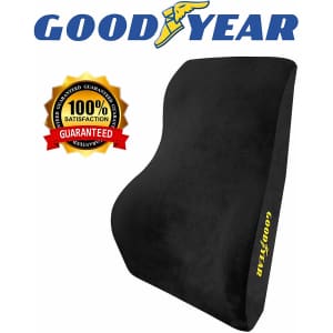 Goodyear Full-Size Memory Foam Back Support Pillow for $28 Goodyear Full-Size Memory Foam Back Support Pillow for $28