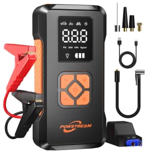 Powstream Portable Car Jump Starter for $35 Powstream Portable Car Jump Starter for $35
