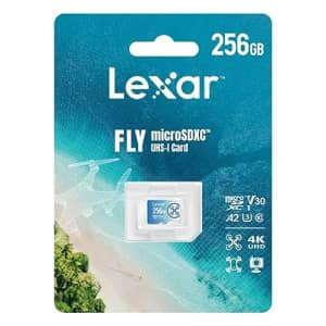 Lexar Fly 256GB UHS-I microSDXC Memory Card for $20