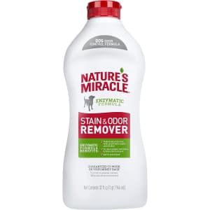 Nature's Miracle Dog Stain and Odor Remover 32-Oz Bottle for $9