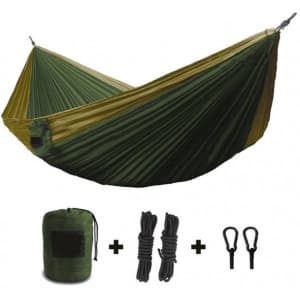 Double-Size Basecamp Travel Hammock for $20